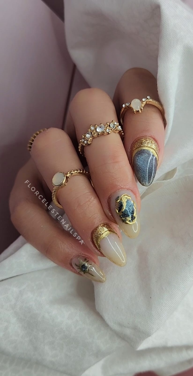 Acrylic extension size S or M - Manicure