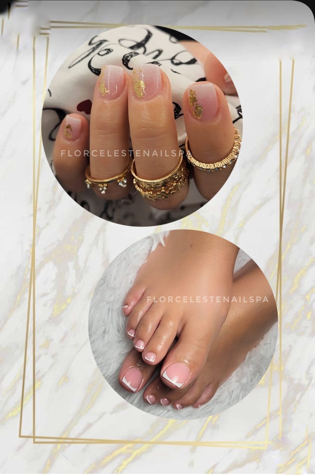 Esmaltado permanente manicure +Esmaltado permanente pedicure