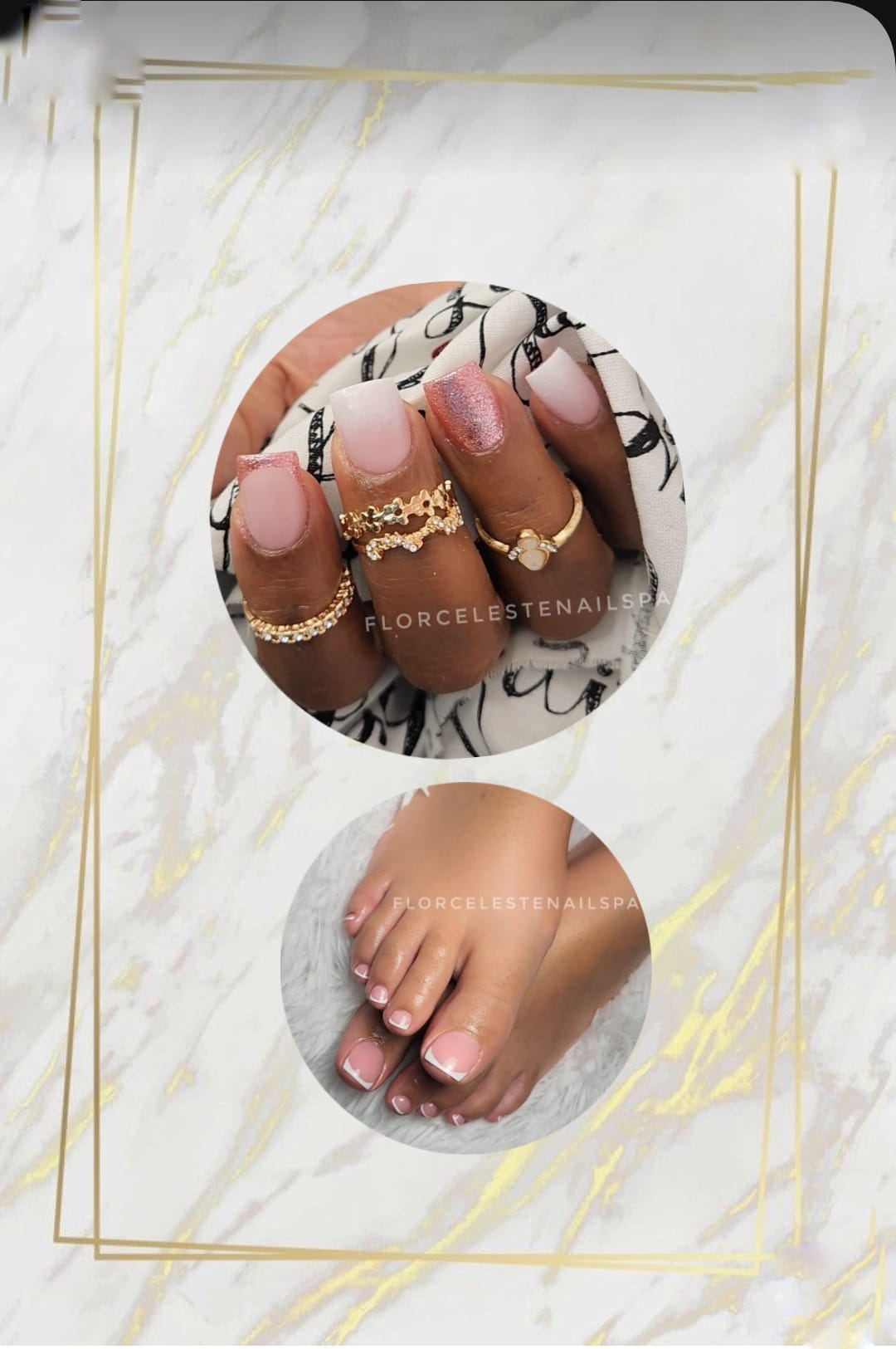 Package Soft gel - Manicure + Gel-polish Pedicure