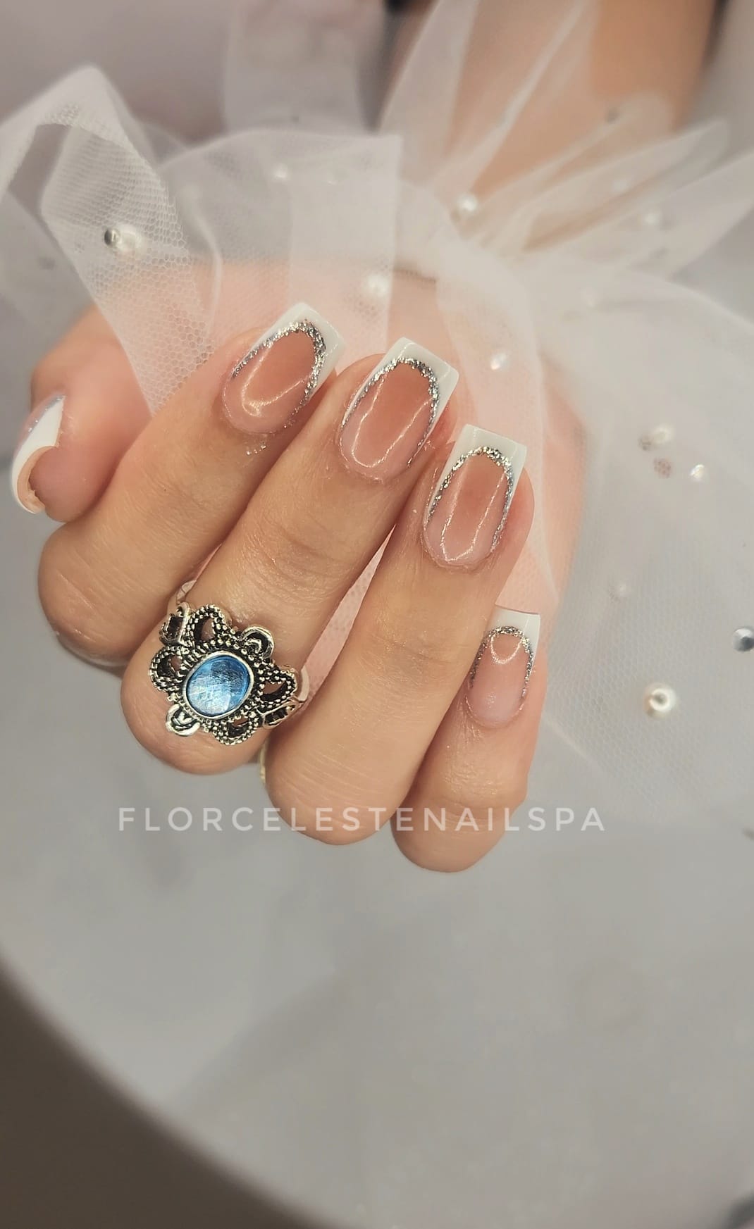 ๐ Relleno de acrรญlico en FlorCelesteNailSpa ๐