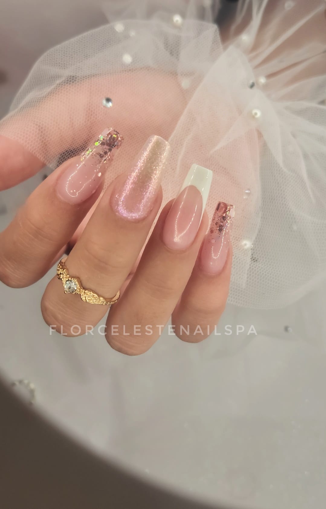 Acrylic extension size S or M - Manicure