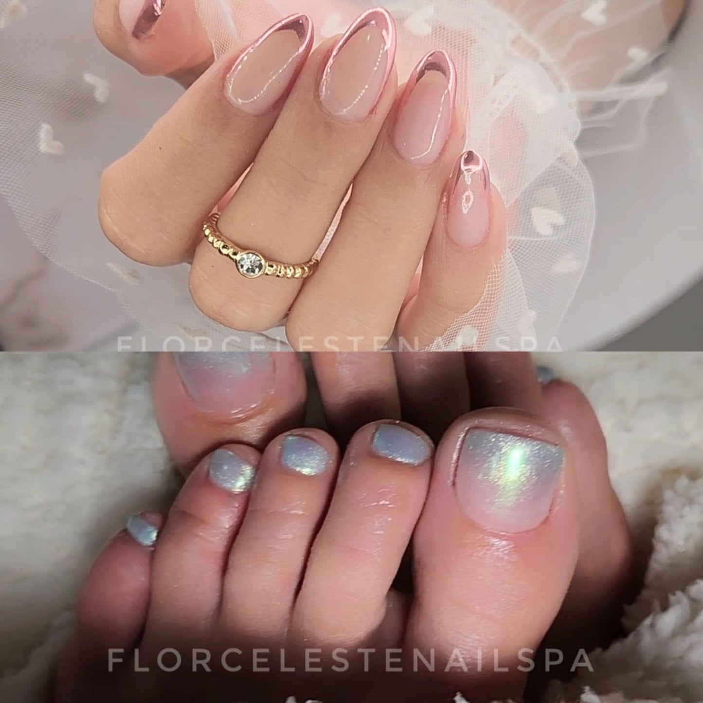 Gel Polish Manicure - Classic Pedicure Package